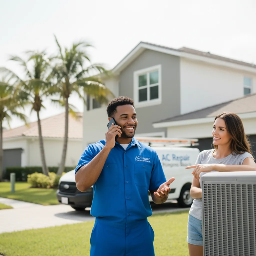 AC Repair Pompano Beach customer support in Creve Coeur